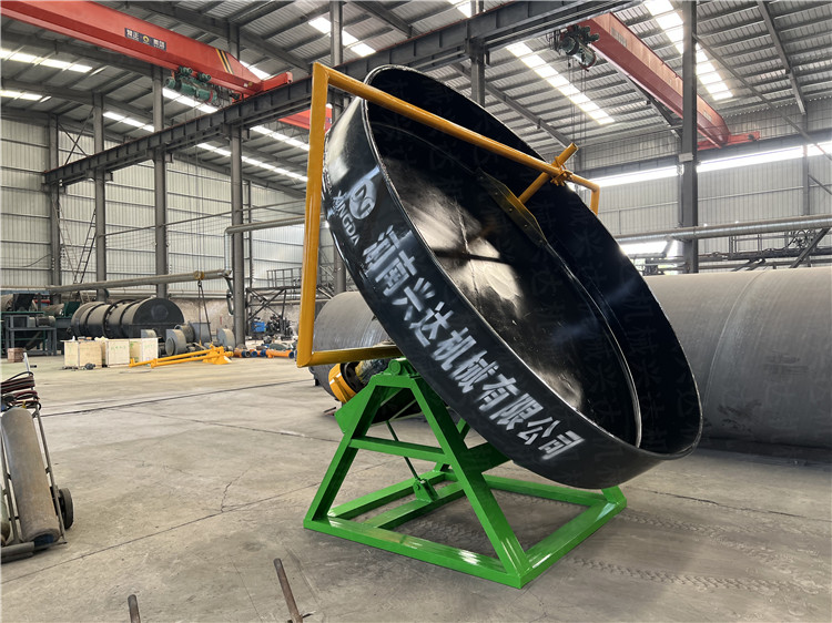 有機肥圓盤造粒機,酒糟雞糞顆粒球狀機,生物肥使用制粒設備